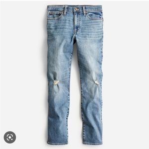 J. Crew slim boyfriend jean in Tinted Indigo